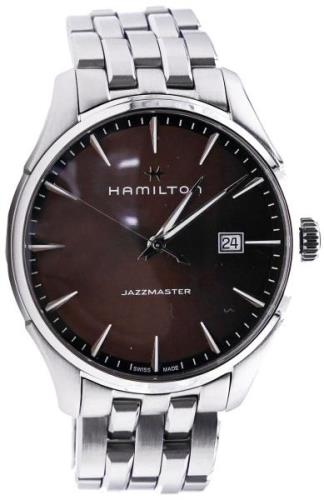 Hamilton Herreklokke H32451101 Jazzmaster Brun/Stål Ø40 mm