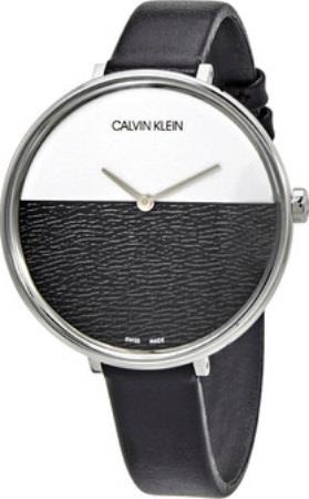 Calvin Klein Dameklokke K7A231C1 Rise Flerfarget/Lær Ø38 mm