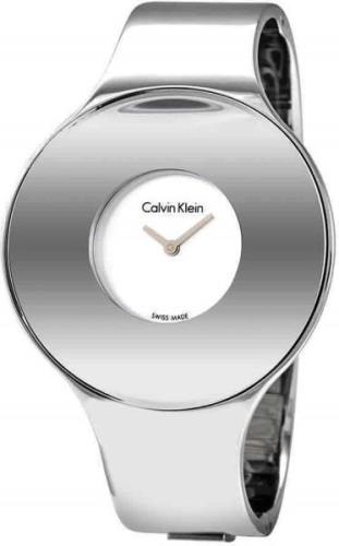 Calvin Klein Dameklokke K8C2M116 Hvit/Stål Ø38 mm