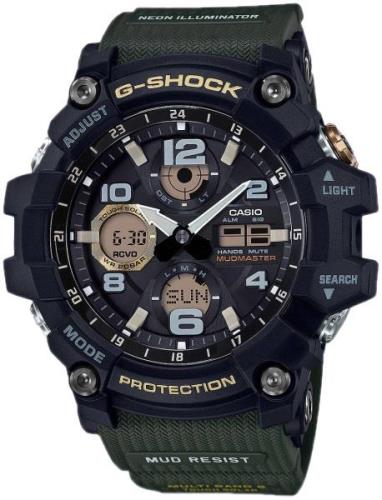 Casio Herreklokke GWG-100-1A3ER G-Shock Sort/Resinplast Ø54.9 mm