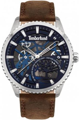 Timberland Herreklokke TDWJA2000901 Blå/Lær Ø44 mm