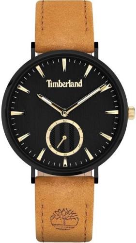 Timberland Dameklokke TDWLA2104302 Sumter Sort/Lær Ø38 mm