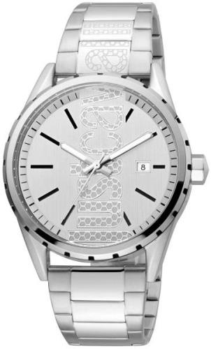 Just Cavalli Herreklokke JC1G082M0055 Sølvfarget/Stål Ø42 mm