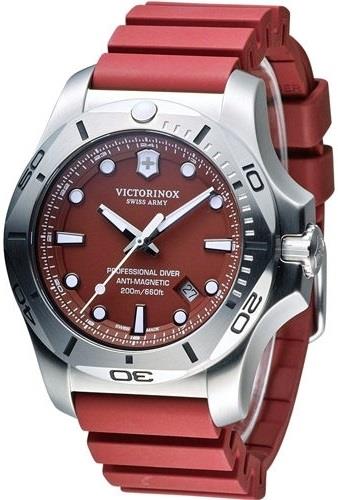 Victorinox Herreklokke 241736 I.N.O.X. Rød/Gummi Ø45 mm