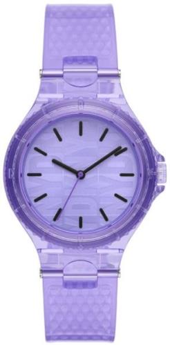 DKNY Dameklokke NY6644 Chambers Lilla/Gummi Ø36 mm