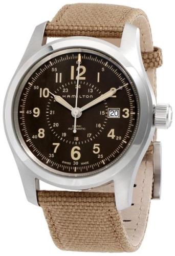 Hamilton Herreklokke H70605993 Khaki Field Brun/Tekstil Ø42 mm