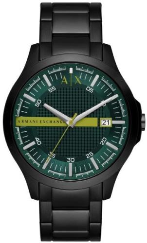 Armani Exchange Herreklokke AX2450 Hampton Grønn/Stål Ø46 mm