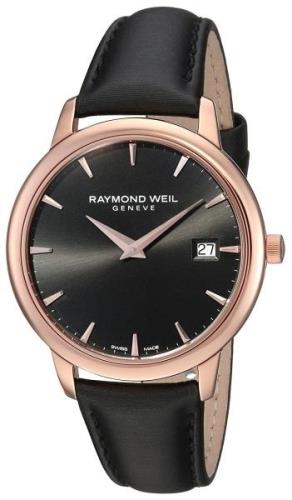 Raymond Weil Dameklokke 5388-PC5-20001 Toccata Sort/Sateng Ø34 mm