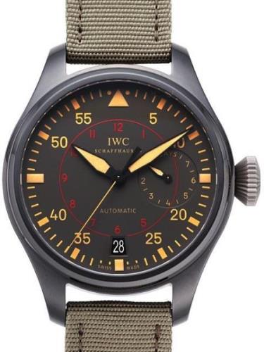 IWC Herreklokke IW501902 Big Pilots Top Gun Miramar Grå/Tekstil Ø48