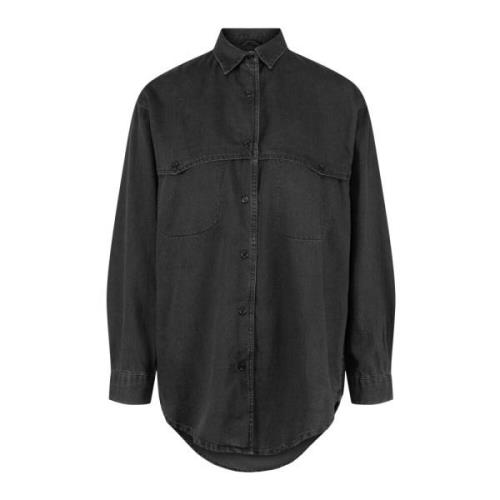 Sydney Skjorte - Washed Black