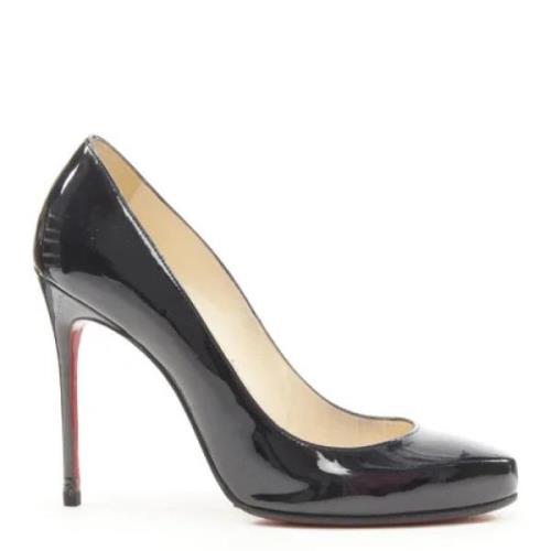 Pre-owned Svart skinn Christian Louboutin hæler