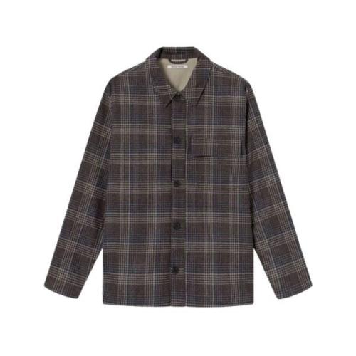 Clive Plaid Woolen Overshirt