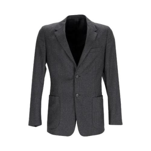 Pre-owned Prada Blazer i svart ull