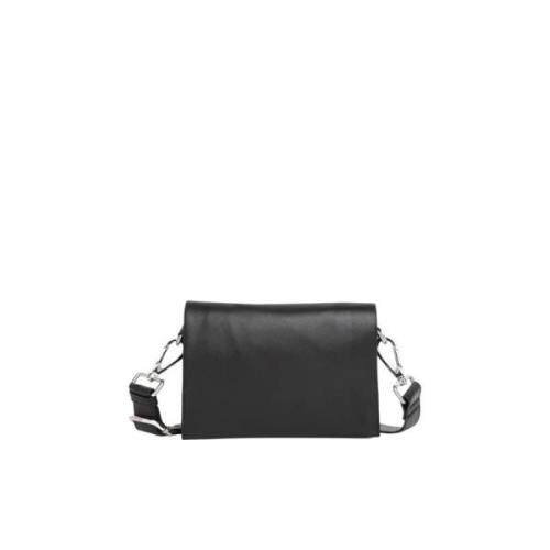 Black Adax Amalfi Shoulder Bag Franca Veske