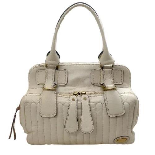 Pre-owned Beige skinn Chloé veske