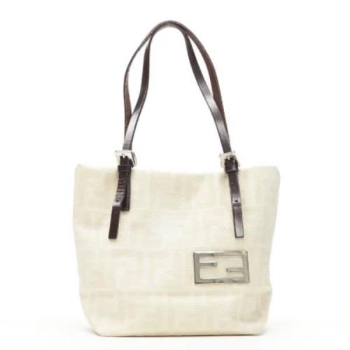 Pre-owned Beige stoff Fendi Tote