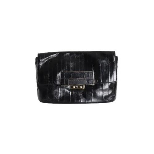 Pre-owned Svart skinn Anya Hindmarch Clutch