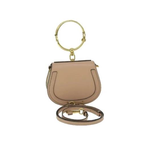 Pre-owned Beige skinn Chloé skulderveske