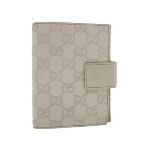 Pre-owned Hvitt lerret Gucci Agenda