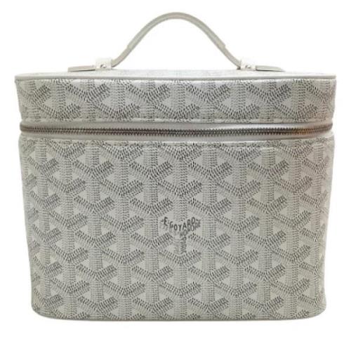 Pre-owned Hvit skinn Goyard veske