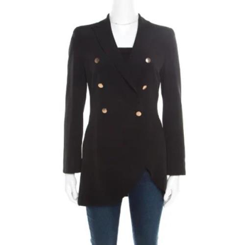 Pre-owned Svart stoff Armani Blazer