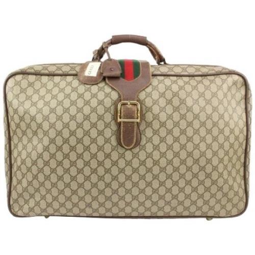 Canvas Gucci Vesker, Brukt, Laget i Italia