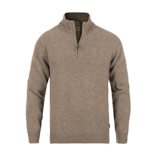 Stilig Beige Half Zip Sweater