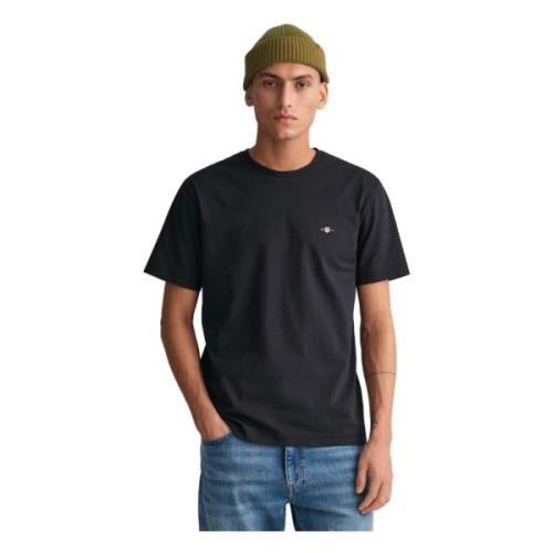 Sort Gant Reg Shield Ss T-Shirt T-Shirt