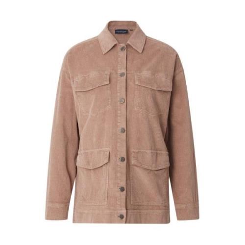 Sand Lexington Miriam Corduroy Shirt Jacket Jacket