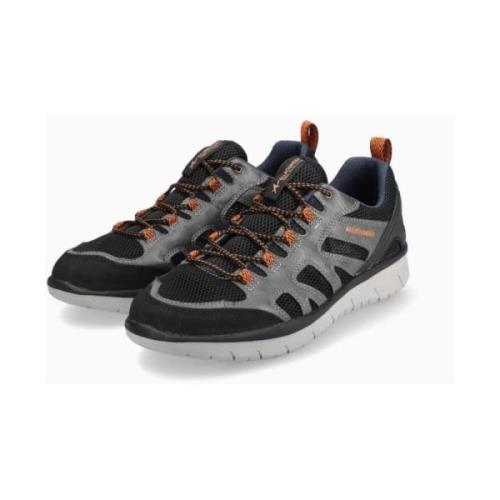 Sort/Orange Mephisto Allrounder Moment Allrounder Sneakers