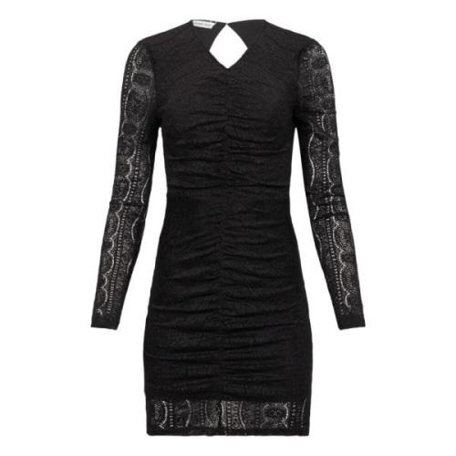 Ava Short Dress - Black
