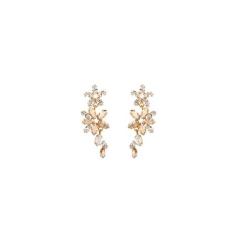 Gull Caroline Svedbom Melia Earrings Gold Crystal / Golden Shadow Ã_x0...