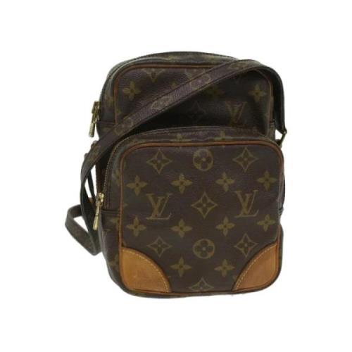 Pre-owned Brunt lerret Louis Vuitton Amazon