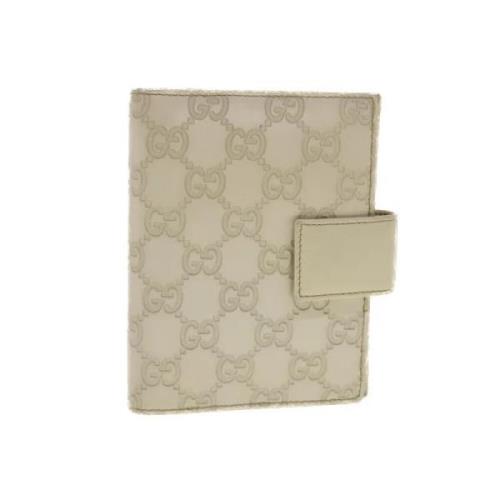 Pre-owned Hvitt skinn Gucci Agenda