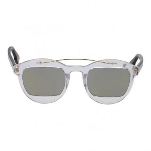 Pre-owned Blå Acetate Dior solbriller