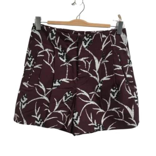 Pre-owned Burgunder bomull Marni shorts