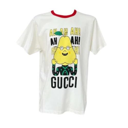 Pre-owned Hvit bomull Gucci topp