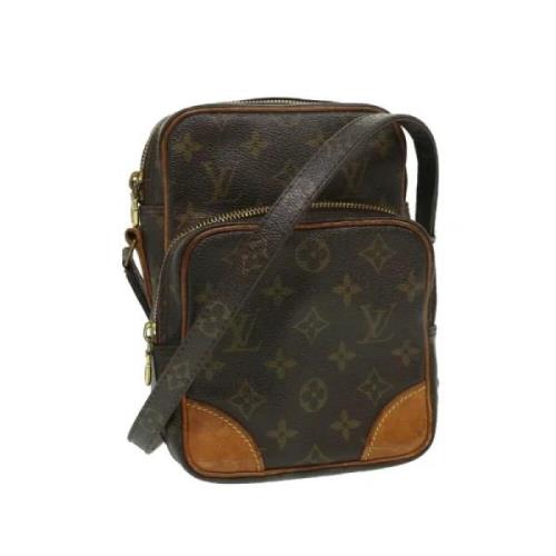 Pre-owned Brunt lerret Louis Vuitton Amazon