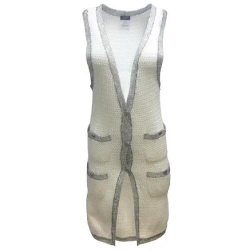 Pre-owned Hvit bomull Chanel vest