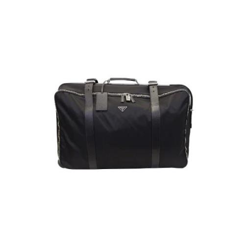 Pre-owned Svart nylon Prada Travel Bag