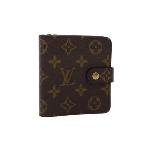 Pre-owned Brunt lerret Louis Vuitton dagbok