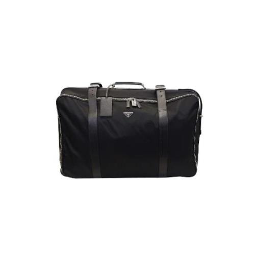 Pre-owned Svart nylon Prada Travel Bag