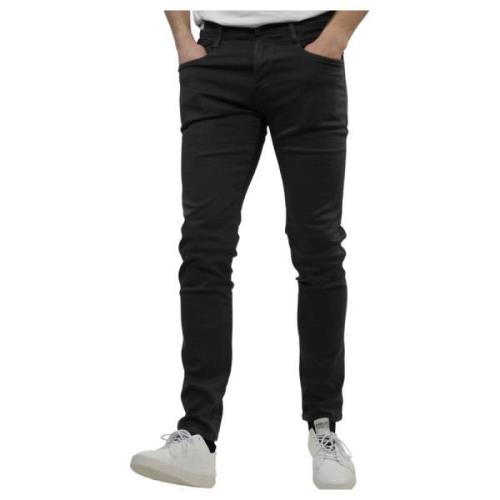 Slim Fit Hyperflex Jeans i Medium Dark Vask