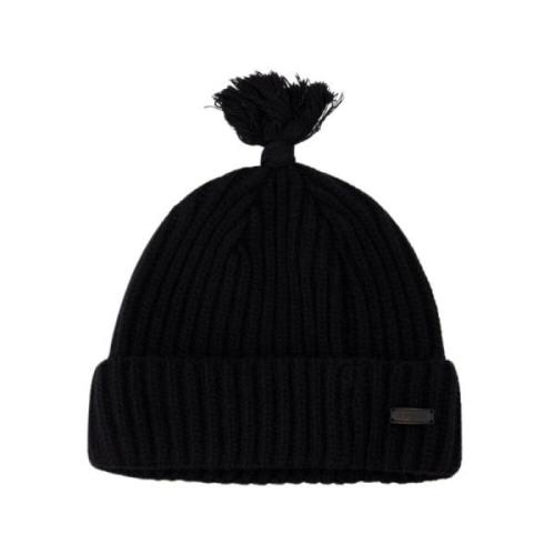 Svart Ull Beanie - Ader Error