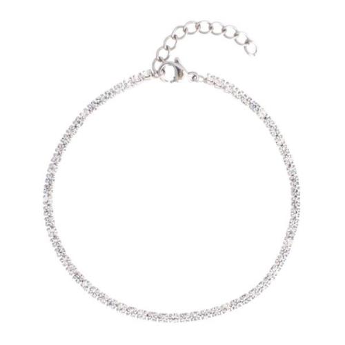 Tennis Chain Bracelet 2 MM Silver