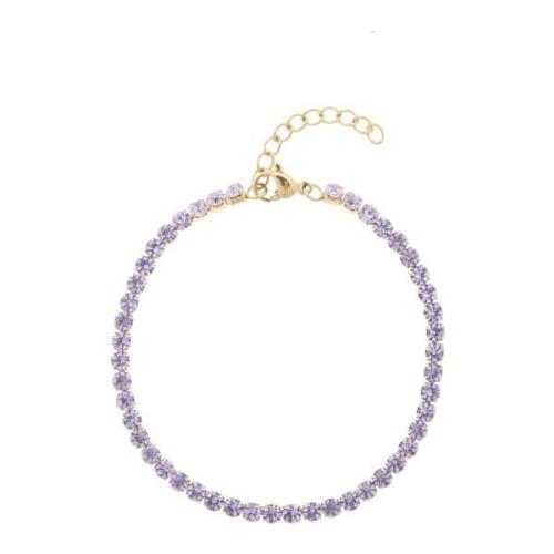 Tennis Chain Bracelet 3 MM Lavendel