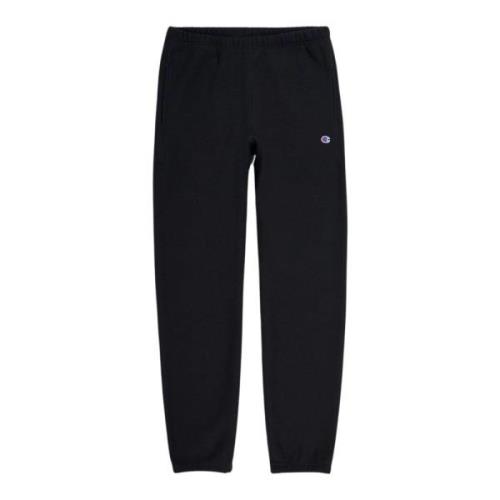 Trendy Velour Joggebukse med Elastiske Mansjetter