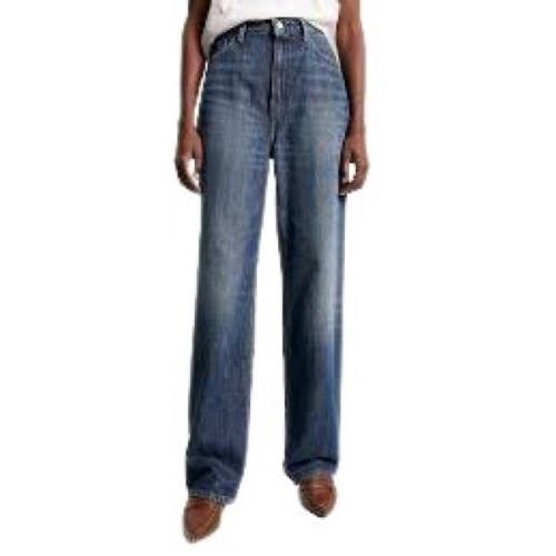 Avslappede Straight Jeans