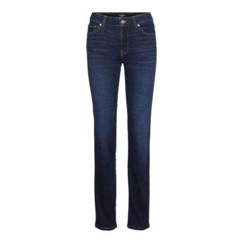 Blå Vero Moda Vmdaf Mr Straight Jeans Do323 Bukse