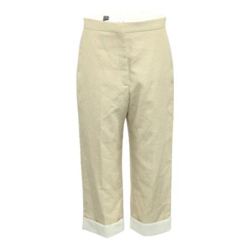 Beige Polyester Sandro bukser